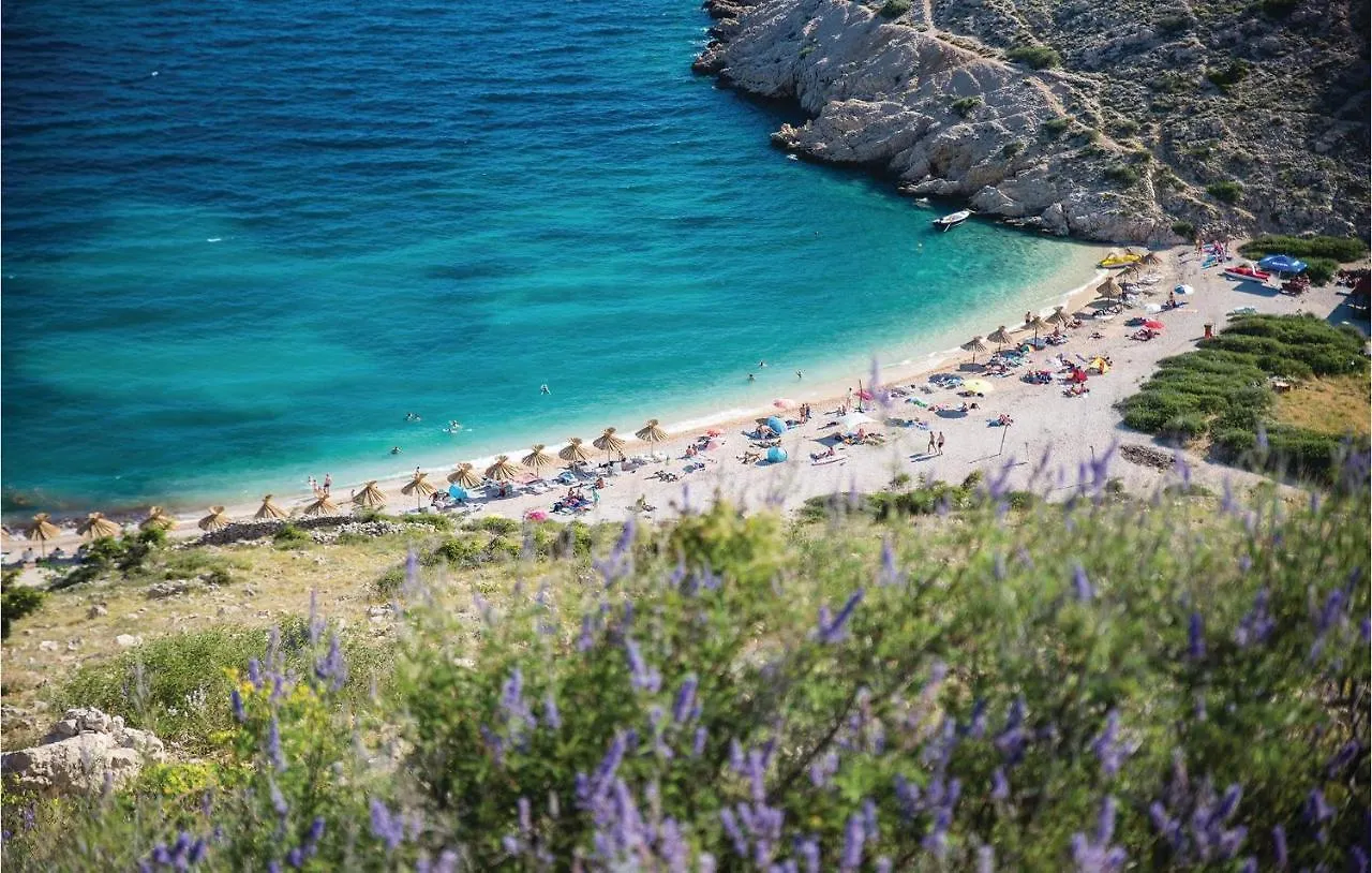 Nice Apartment In Stara Baska 1 With Wifi